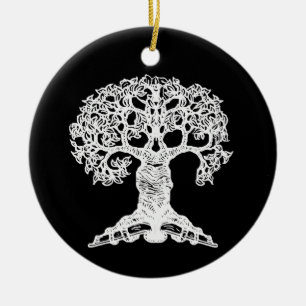 Leesstructuur - cadeauversiering keramisch ornament