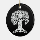 Leesstructuur - cadeauversiering keramisch ornament (Links)