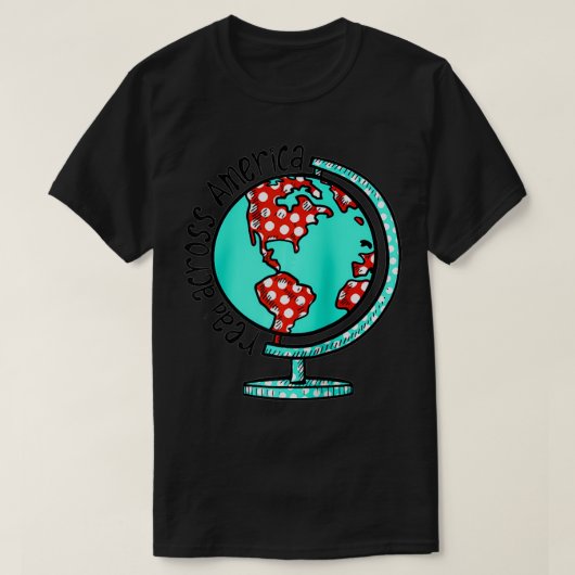 Leest u over het algemeen dat Amerika Lover Lacher T-shirt (Design voorkant)