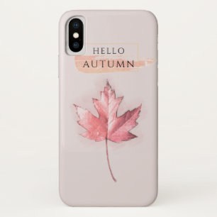 Leestekening van elegant en Trendy Autumn Case-Mate iPhone Case