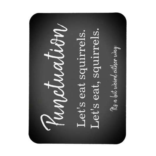 Leestekens Grappig Magneet (Verticaal)