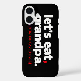 Leestekens redden levens iPhone 16 hoesje