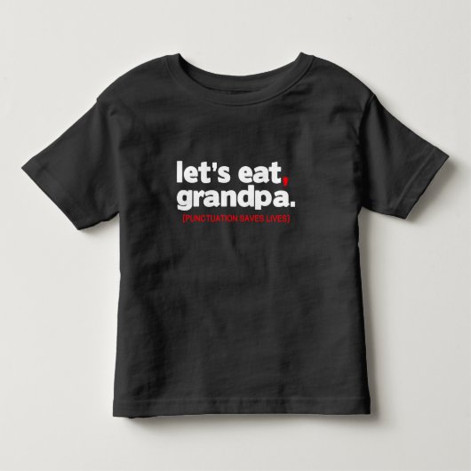 Leestekens redden levens kinder shirts (Voorkant)