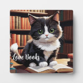 Leestijd Cat Fotoplaat (Voorkant)