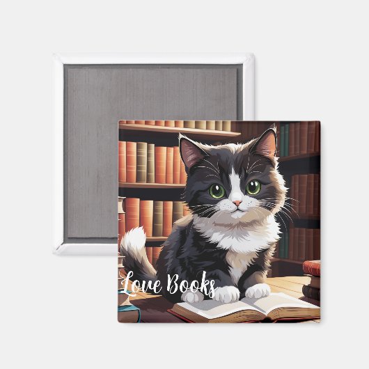 Leestijd Cat Magnet (Voorkant / Achterkant)