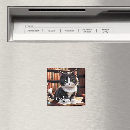 Leestijd Cat Magnet (Insitu (Vaatwasser))