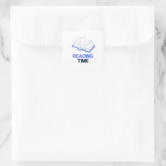 Leestijd sticker (Tas)