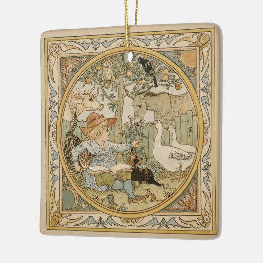 Leesventiel Keramisch Ornament (Links)