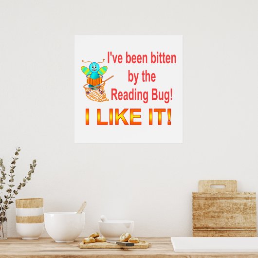 Leesventiel Poster (Keuken)