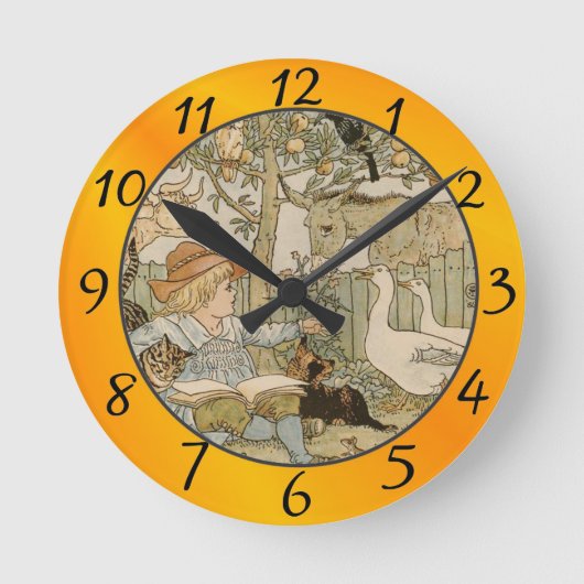 Leesventiel Ronde Klok (Voorkant)