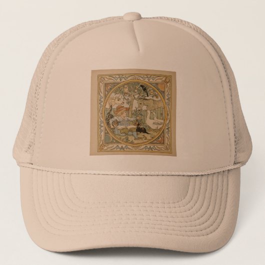Leesventiel Trucker Pet (Voorkant)