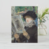 leesvrouw | Édouard Manet (Staand voorkant)