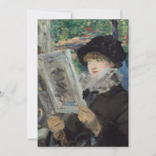 leesvrouw   Édouard Manet