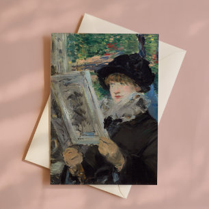 leesvrouw   Édouard Manet Kaart