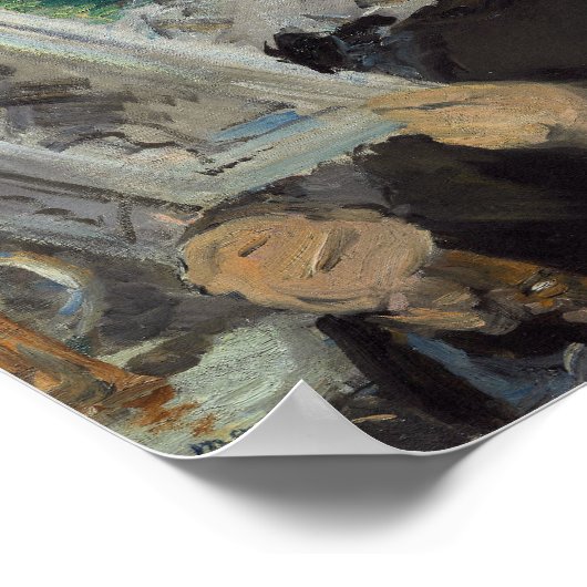 leesvrouw | Édouard Manet Poster (Hoek)