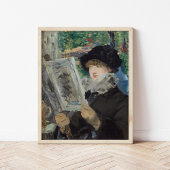 leesvrouw | Édouard Manet Poster