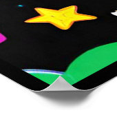 Leeszone kleurrijk poster (Hoek)