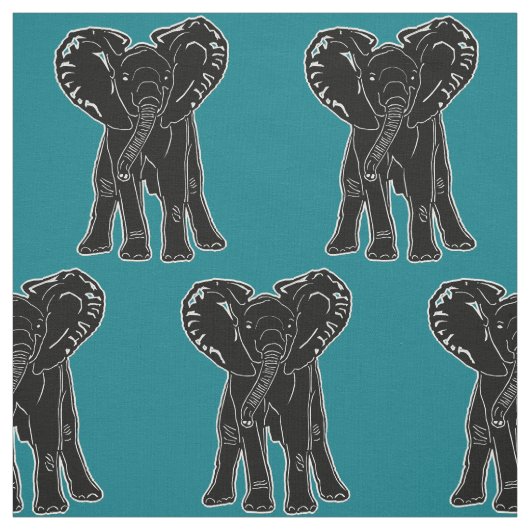 Leeszwart elke kleur achtergrond stof (Swatch)