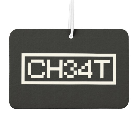 LEET CHEAT AIR FRESHENER LUCHTVERFRISSER (Achterkant)