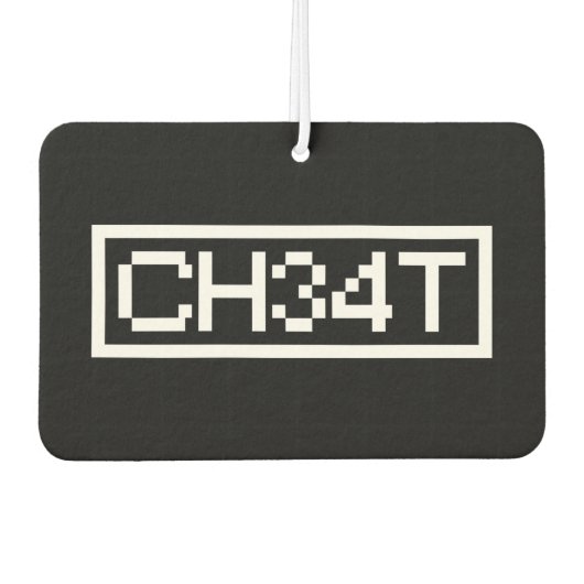 LEET CHEAT AIR FRESHENER LUCHTVERFRISSER (Voorkant)