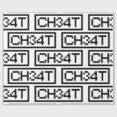 LEET CHEAT CADEAUPAPIER (Vlak)