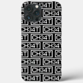 LEET CHEAT Hoesje-Mate iPhone CASE (Achterkant)