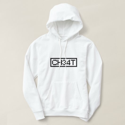 LEET CHEAT HOODIE (Design voorkant)