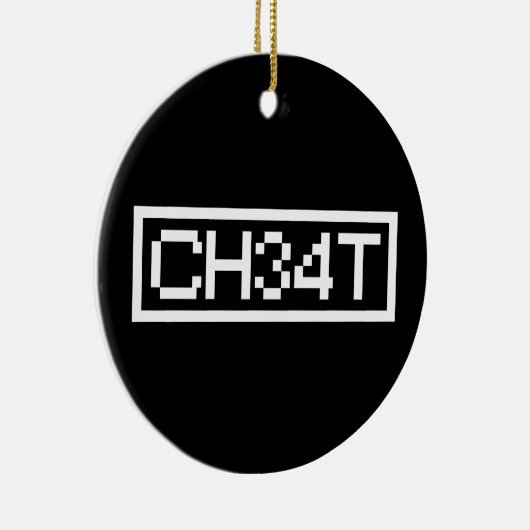 LEET CHEAT KERAMISCH ORNAMENT (Rechts)