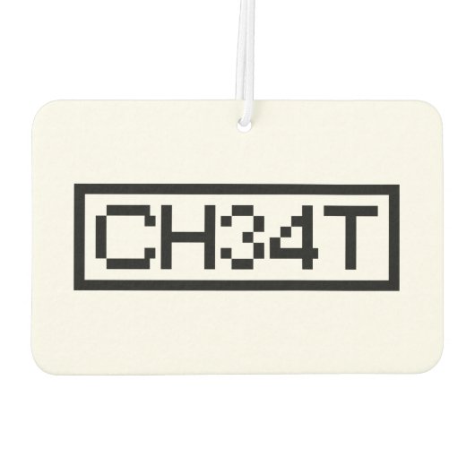 LEET CHEAT LUCHTVERFRISSER (Achterkant)