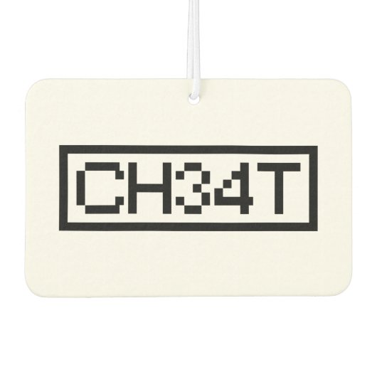 LEET CHEAT LUCHTVERFRISSER (Voorkant)