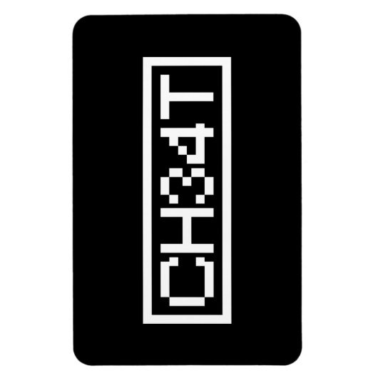 LEET CHEAT MAGNEET (Verticaal)