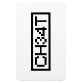 LEET CHEAT MAGNEET (Verticaal)