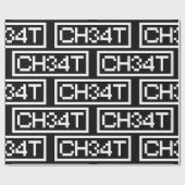 LEET CHEAT WRAPPING PAPIER (Vlak)