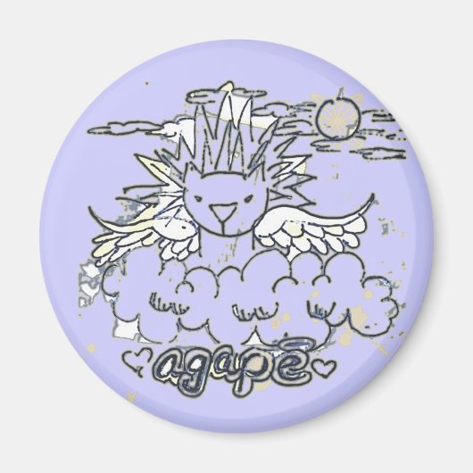 Leeuw3 Magneet (Voorkant)