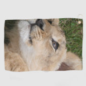 Leeuw 022 golfhanddoek (Horizontaal)