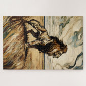 Leeuw 1000 Stuk Puzzel Legpuzzel (Horizontaal)