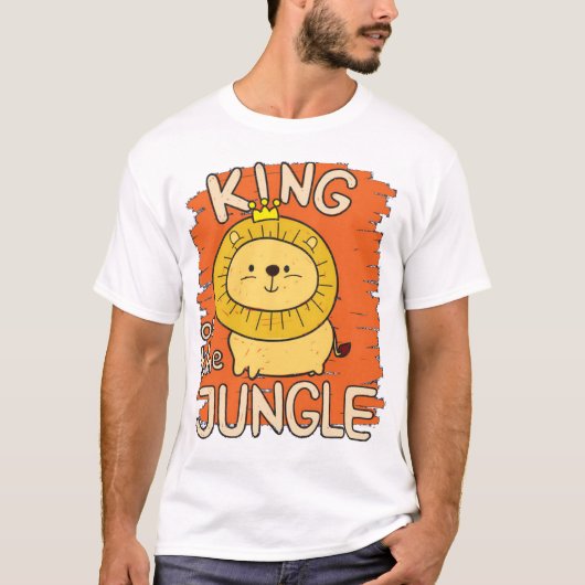 Leeuw 1 t-shirt (Voorkant)