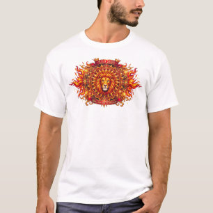 Leeuw 2026 Dierenriem Leeuw Zon Mandala – Vuurteke T-shirt