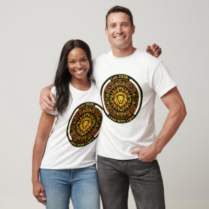 Leeuw 2026 Zodiac Mandala   Leeuw Vuur Teken Astro T-shirt