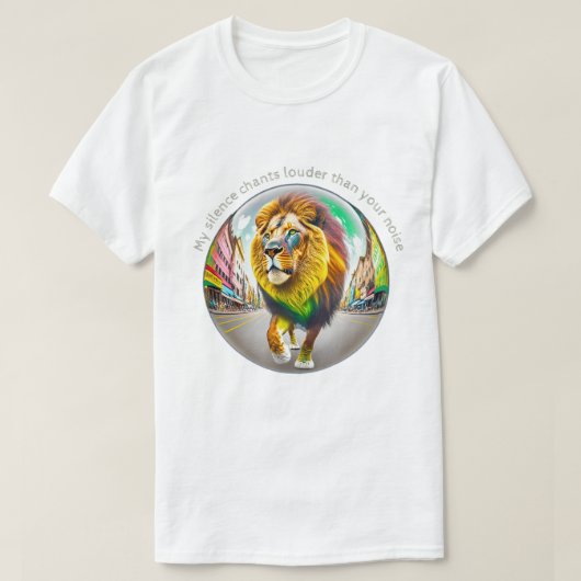 leeuw 50x50 0002 T-shirt (Design voorkant)