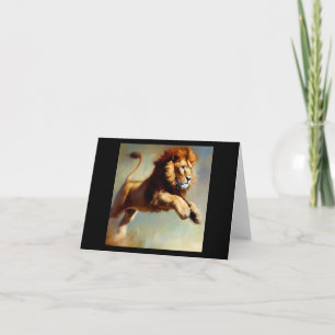 Leeuw (8) Wilde kat Kaart