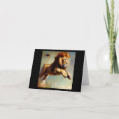 Leeuw (8) Wilde kat Kaart (Voorkant)