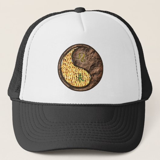 Leeuw & Aard Geit Trucker Pet (Voorkant)