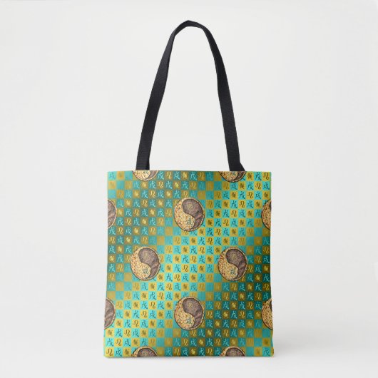 Leeuw & Aard Hond Tote Bag (Voorkant)