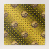 Leeuw & Aard Paard Legpuzzel (Horizontaal)