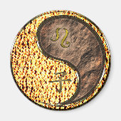 Leeuw & Aard Rat Magneet (Voorkant)