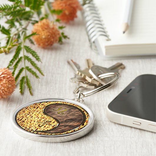 Leeuw & Aarde Rat Sleutelhanger (Zijkant)