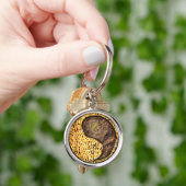 Leeuw & Aarde Rat Sleutelhanger (Hand)