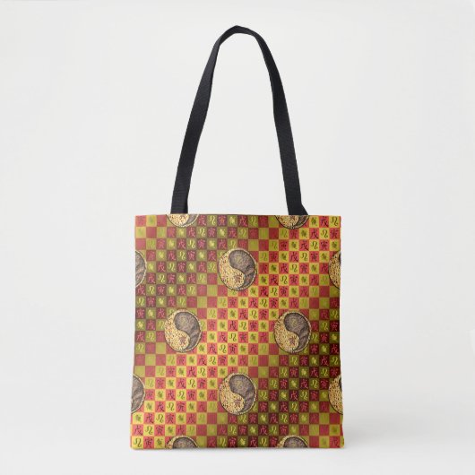 Leeuw & Aardetiger Tote Bag (Voorkant)