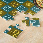 Leeuw & Aardslang Legpuzzel (Zijkant)